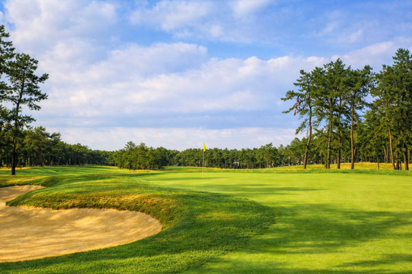 Pine Ridge fairway and bunker