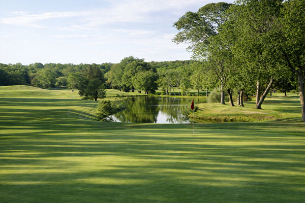 Pine Ridge course lake and fairway